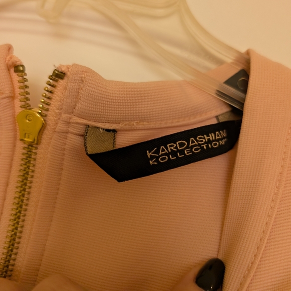 Kardashian Kollection Pink Sleeveless Dress Size Large - Picture 4 of 8